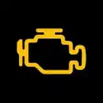 check engine galben dacia