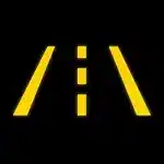 lane assist pornit galben kia